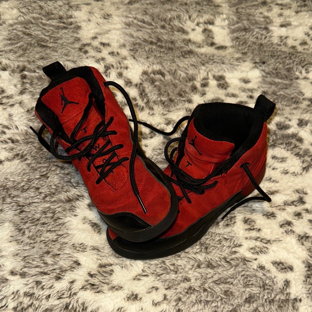 Jordan Kids Sneakers Red and Black